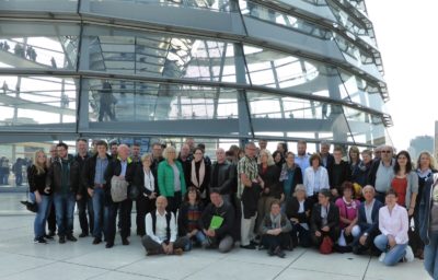 Saarländische Reisegruppe in Berlin