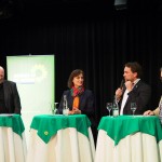 Blick aufs Podium