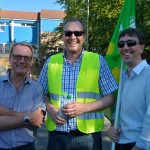 Klaus Kessler, Christoph Küntzer und Thomas Tressel