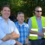 Markus Tressel, Patrick Lauer und Christoph Küntzer